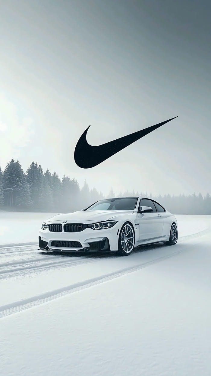 Hình nền nike logo đơn giản hd