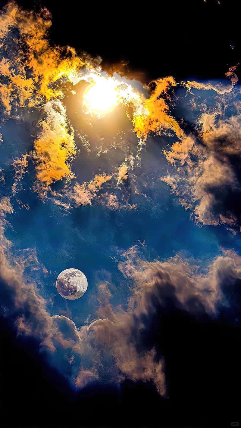 Chụp hình ảnh hình nền ip 12 hài hòa