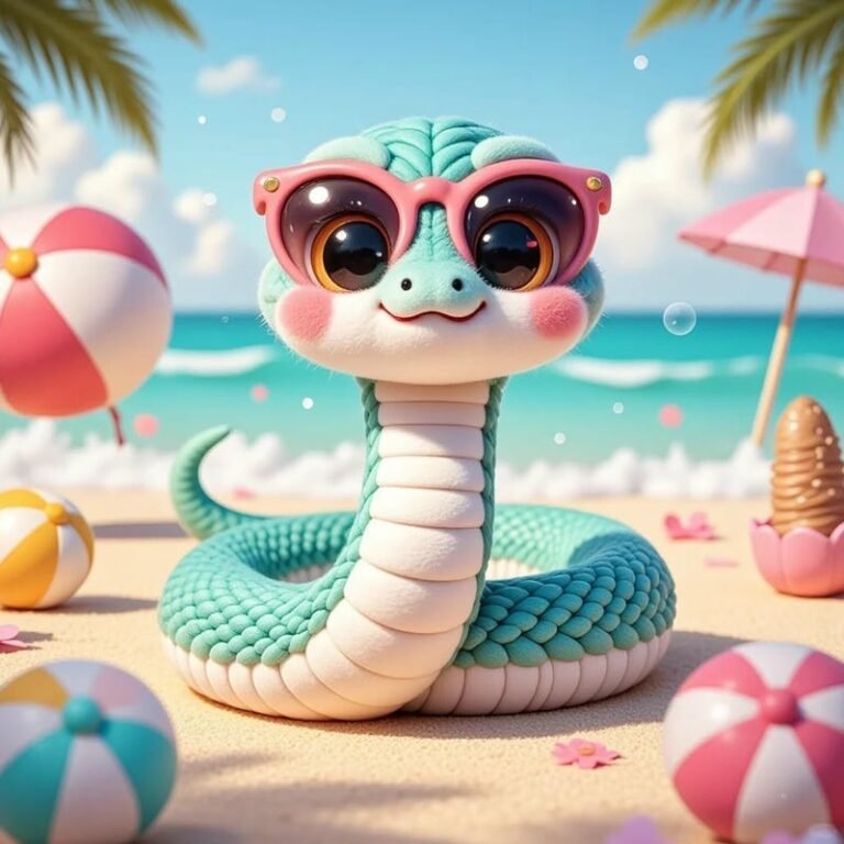 Hình avatar con rắn cá tính