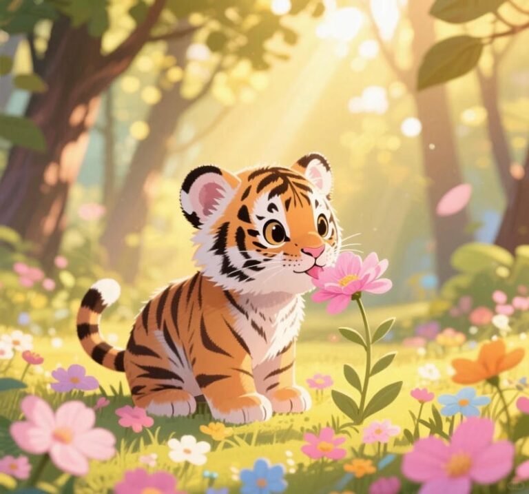 Tải ảnh avatar hổ cute dễ thương