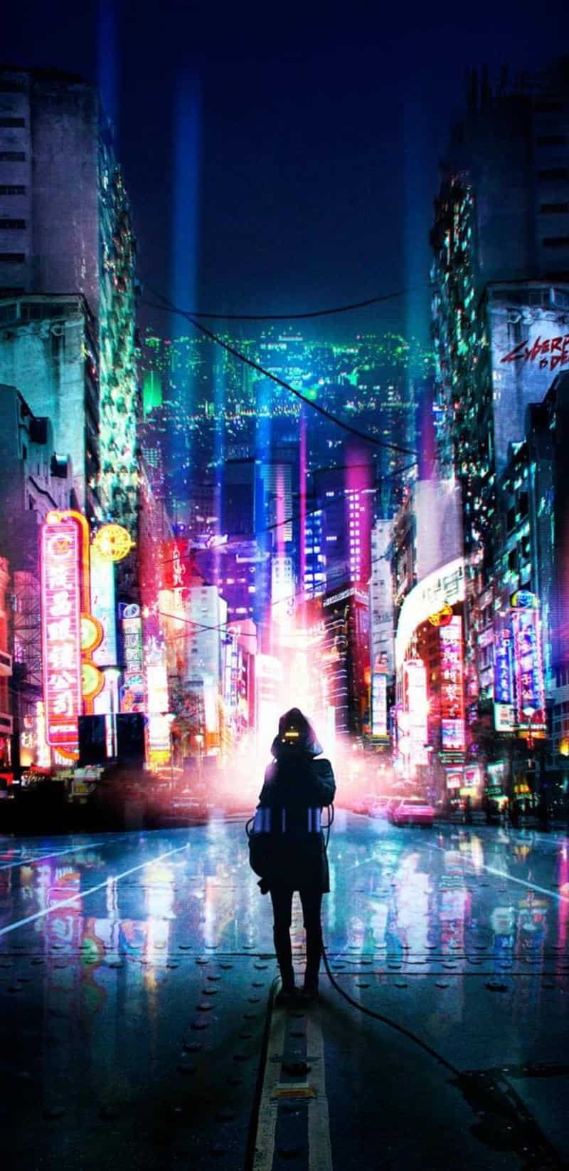 Album hình nền thành phố neon mới nhất