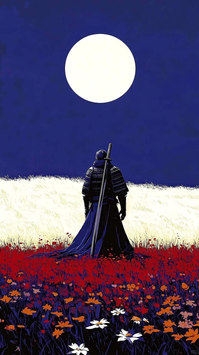 Ảnh hình nền samurai sắc nét