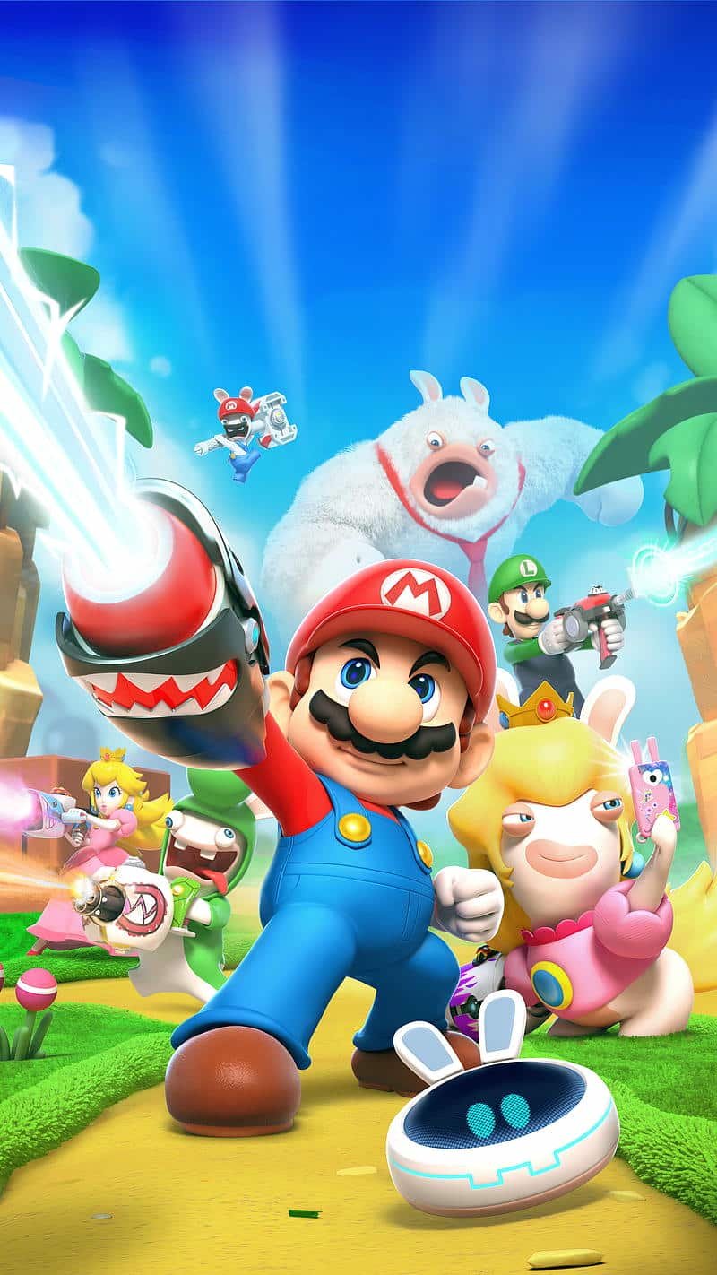 Bộ ảnh hình nền super mario sắc nét