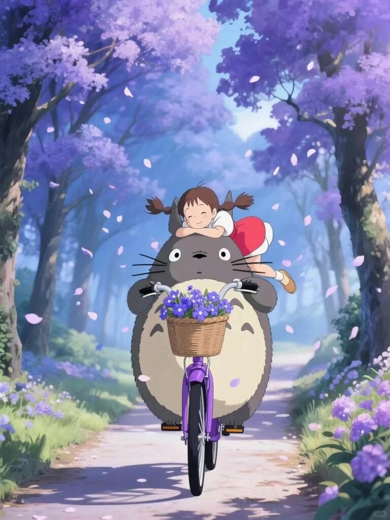 Bộ ảnh hình nền totoro miễn phí