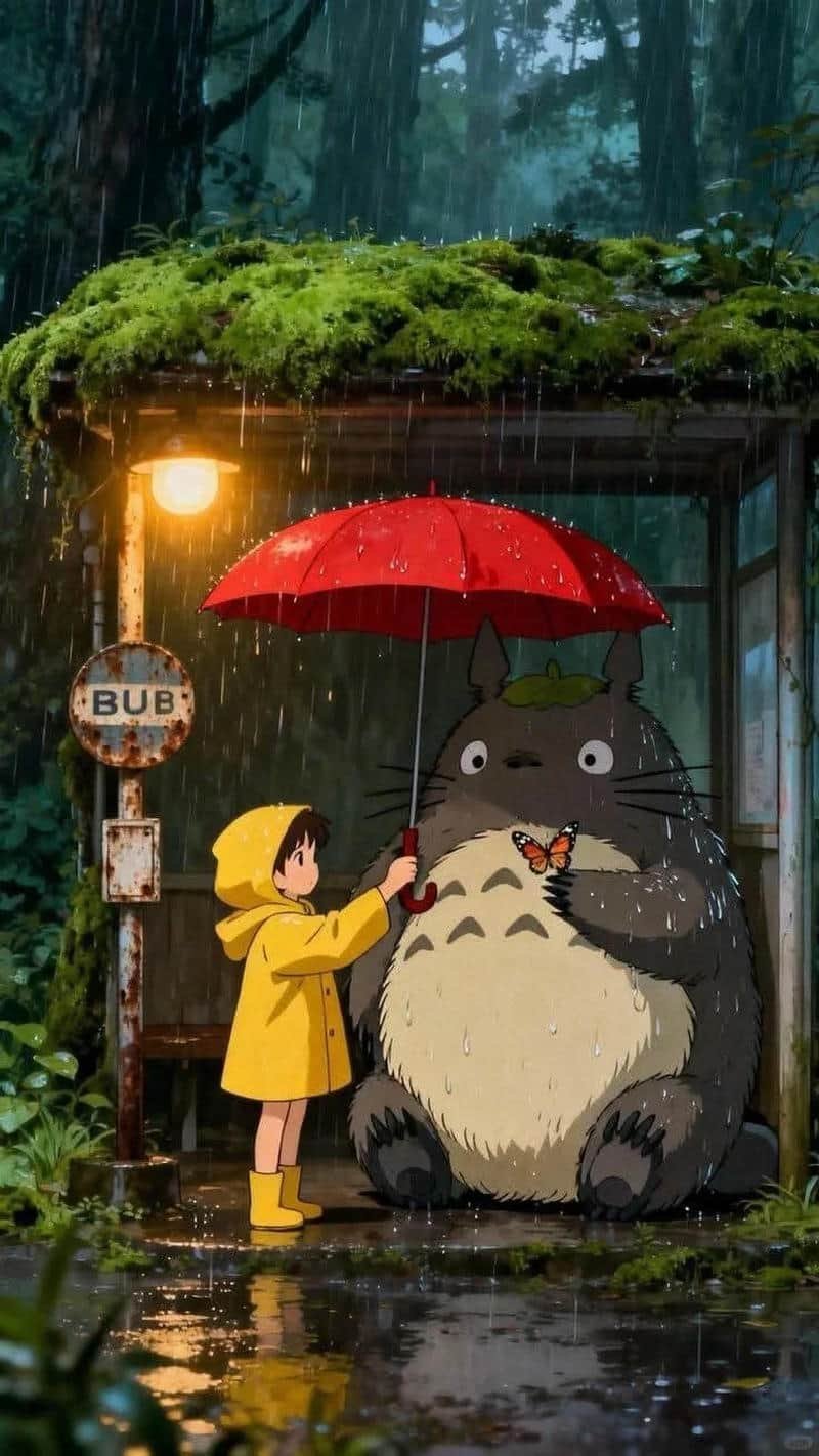 Bộ ảnh hình nền totoro sắc nét