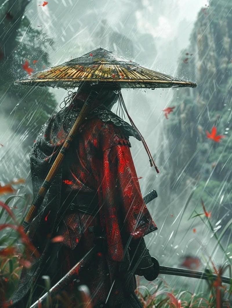 Bộ hình nền samurai thu hút
