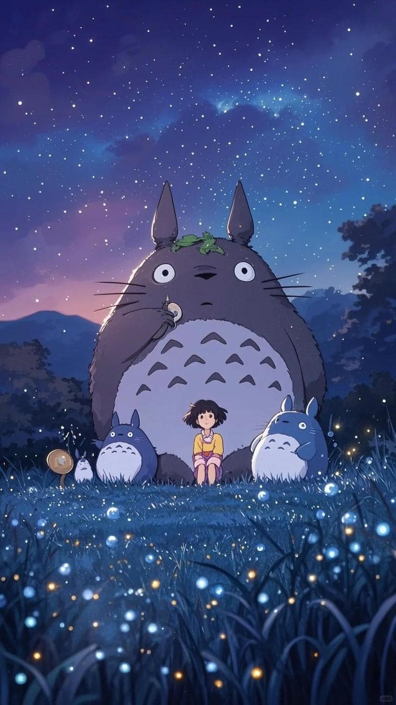 Bộ hình nền totoro sắc nét nhất