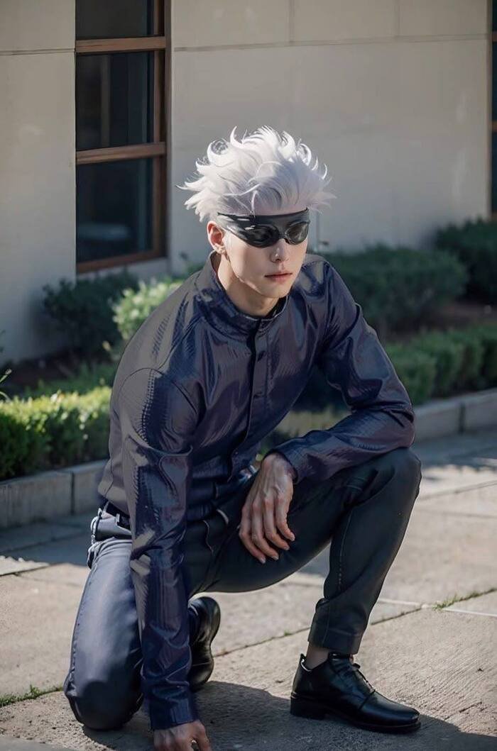 Gojo cosplay