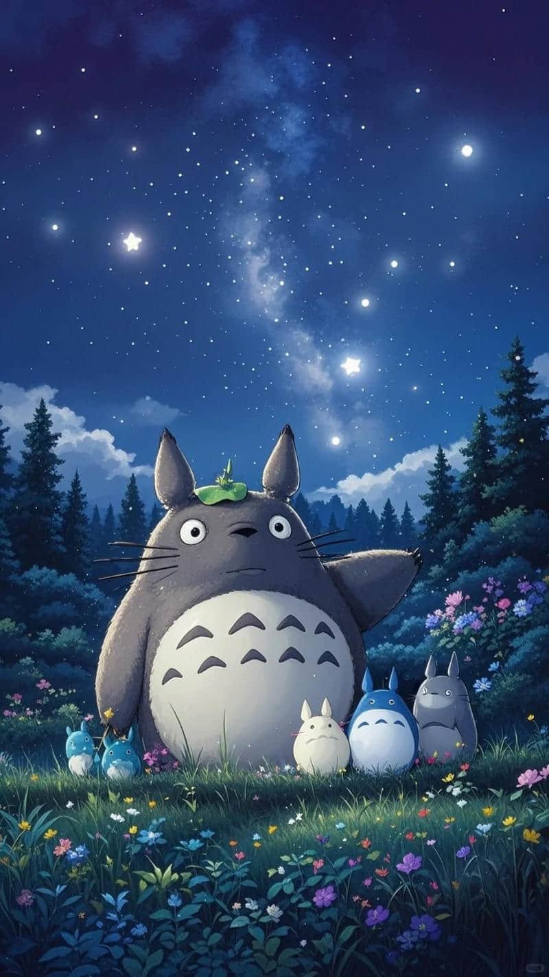 Khám phá hình nền totoro đẹp