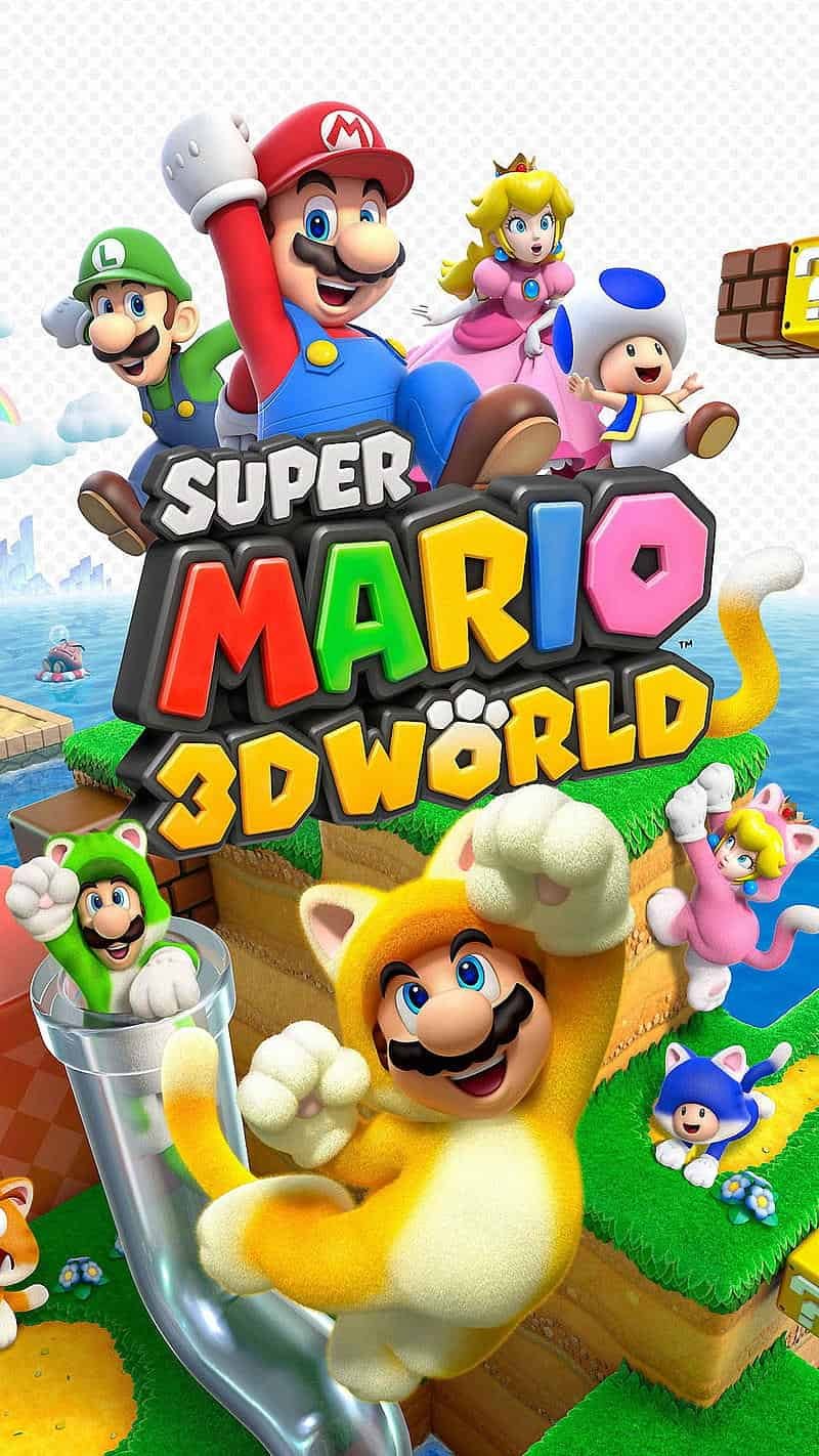 Loạt hình nền super mario cuốn hút