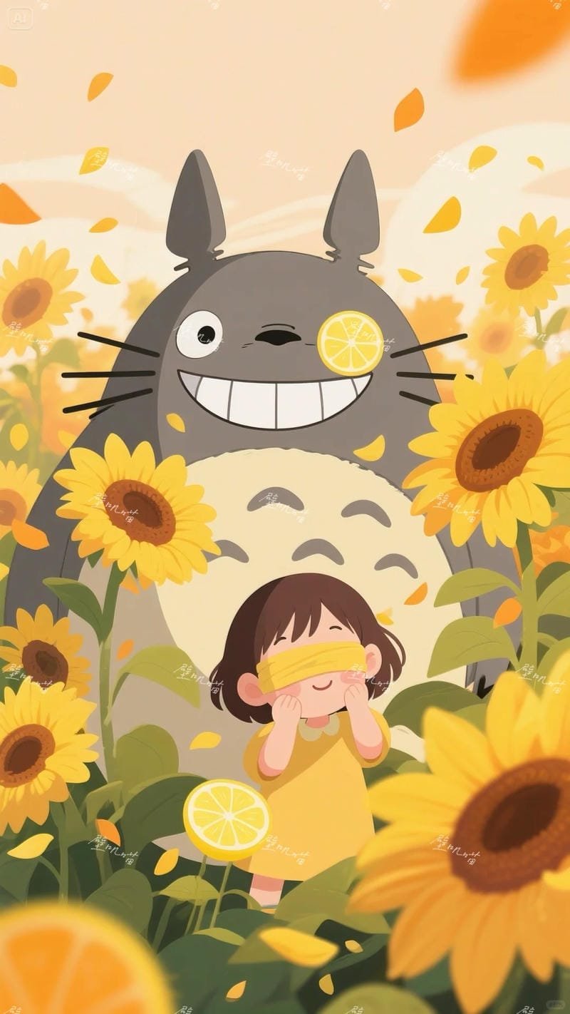 Loạt hình nền totoro chất lượng