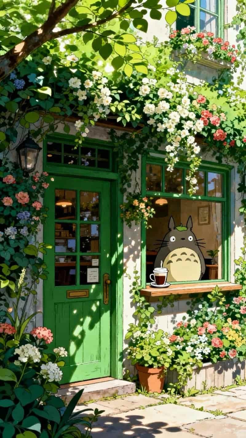 Ngắm bộ hình nền totoro chất lượng cao
