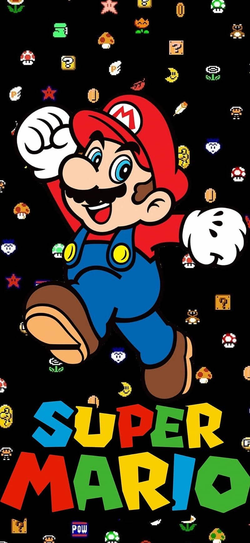 Ngắm hình nền super mario miễn phí