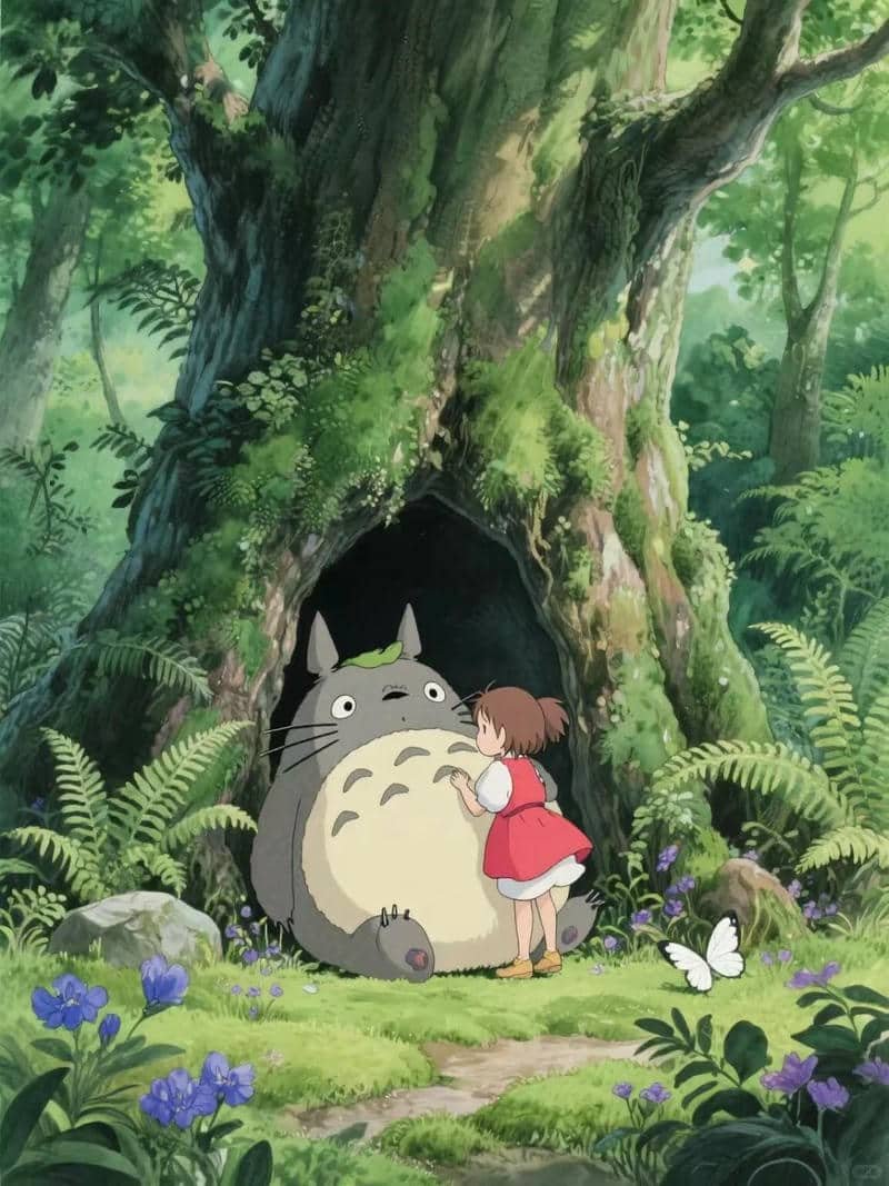 Ngắm hình nền totoro mới nhất