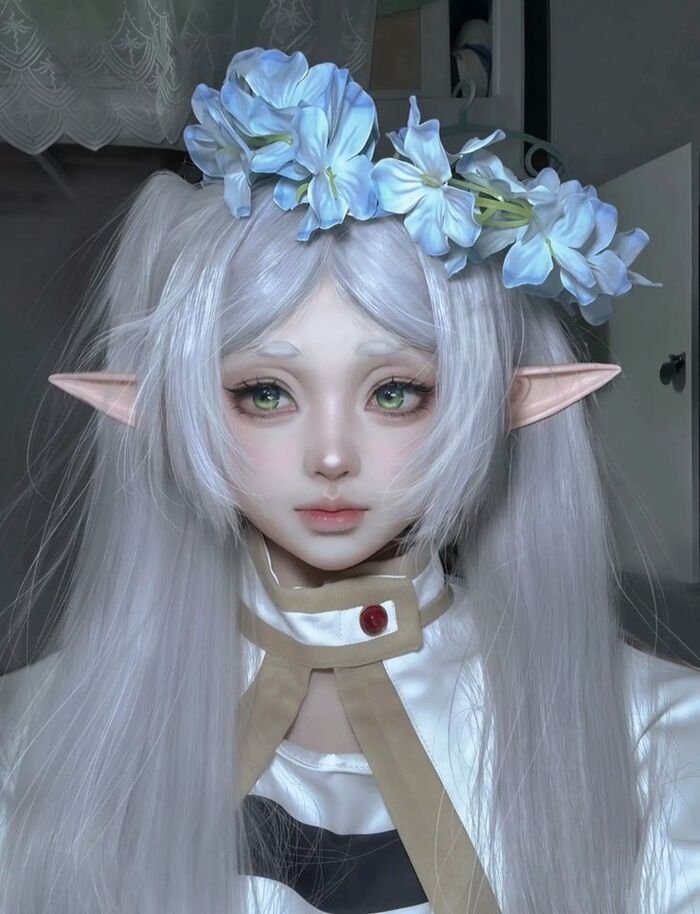 ảnh cosplay frieren anime đẹp