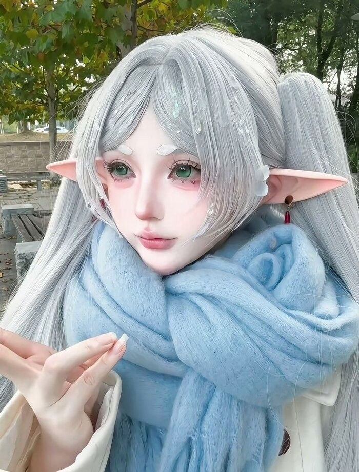 ảnh cosplay frieren cute