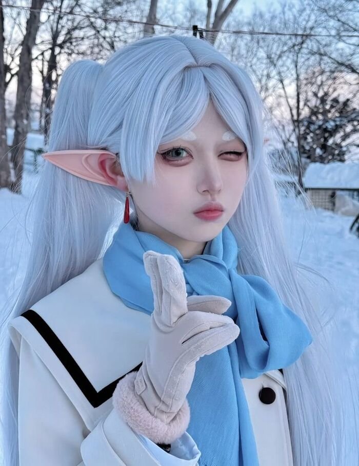 ảnh cosplay frieren đáng yêu nhất