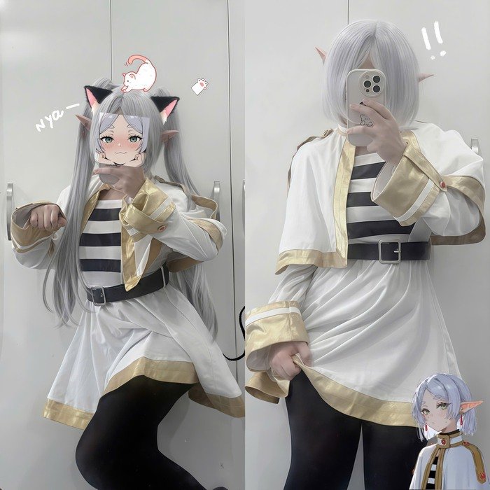 ảnh cosplay frieren hot