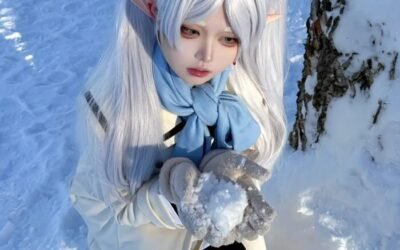 ảnh cosplay frieren siêu hot