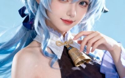 ảnh cosplay ganyu xinh