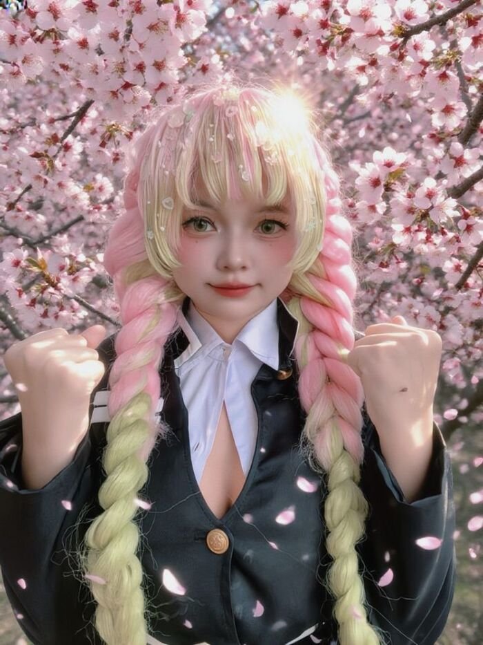ảnh cosplay mitsuri xinh yêu