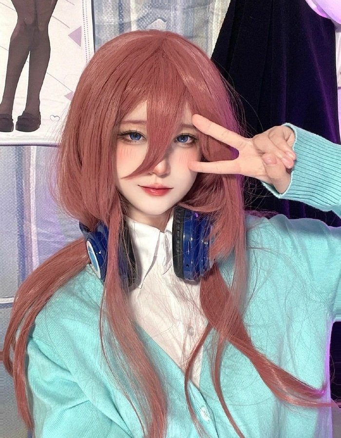 ảnh miku nakano cosplay cute