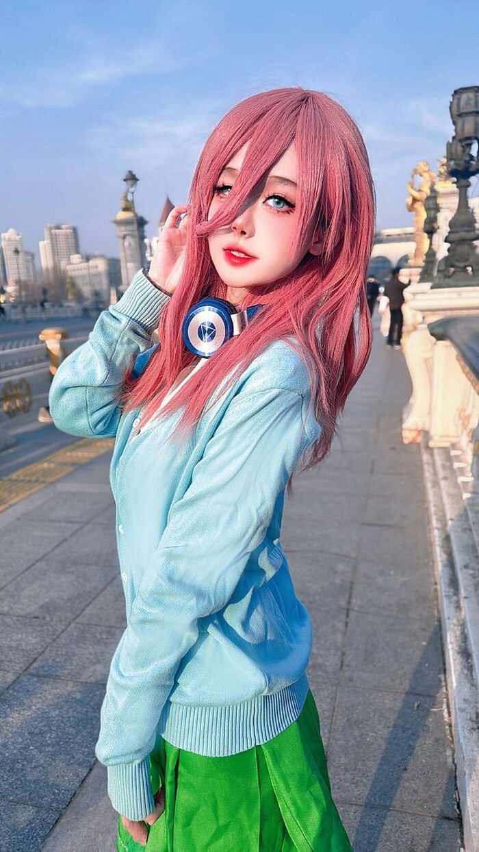 ảnh miku nakano cosplay đẹp