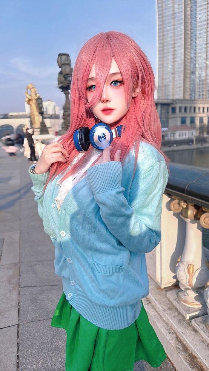 ảnh miku nakano cosplay siêu đẹp