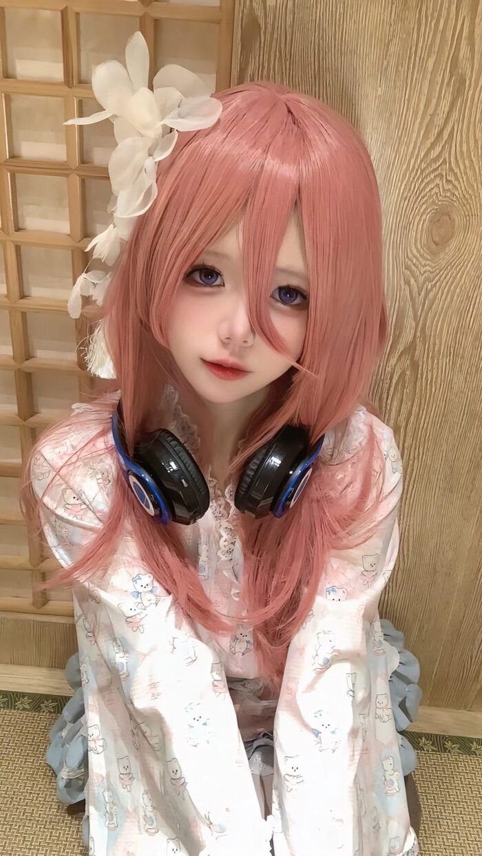 ảnh miku nakano cosplay xinh nhất