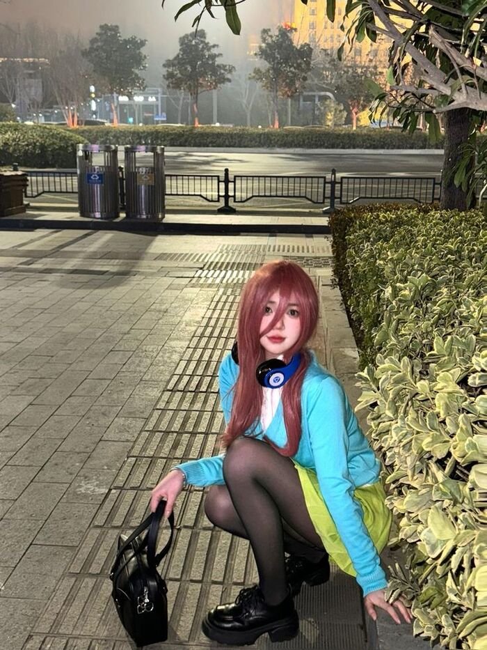 ảnh miku nakano cosplay xinh