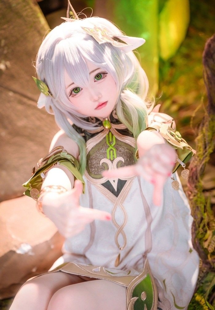 ảnh nahida cosplay cute nhất