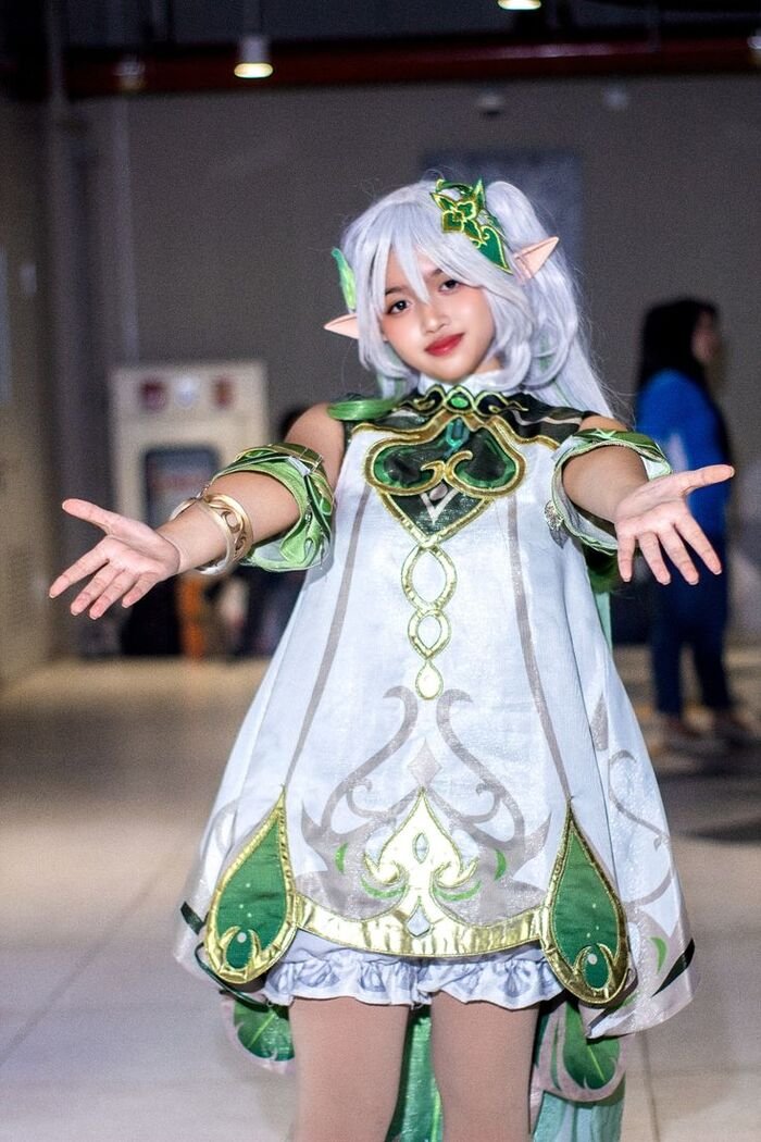 ảnh nahida cosplay cute yêu