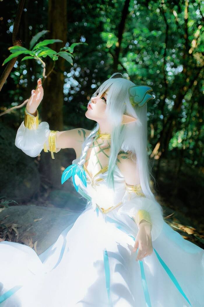 ảnh nahida cosplay cute