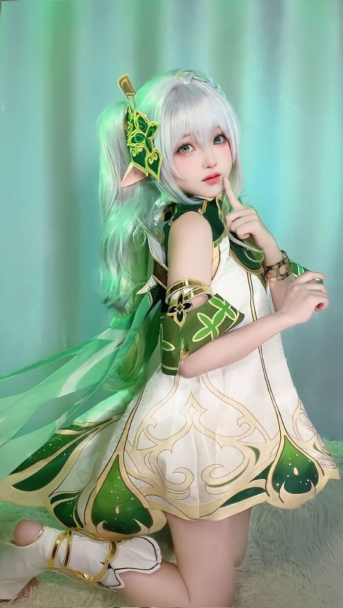 ảnh nahida cosplay cuti