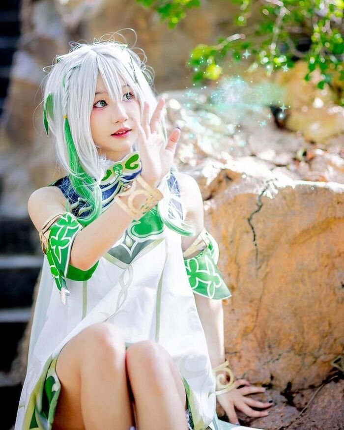 ảnh nahida cosplay đẹp hot