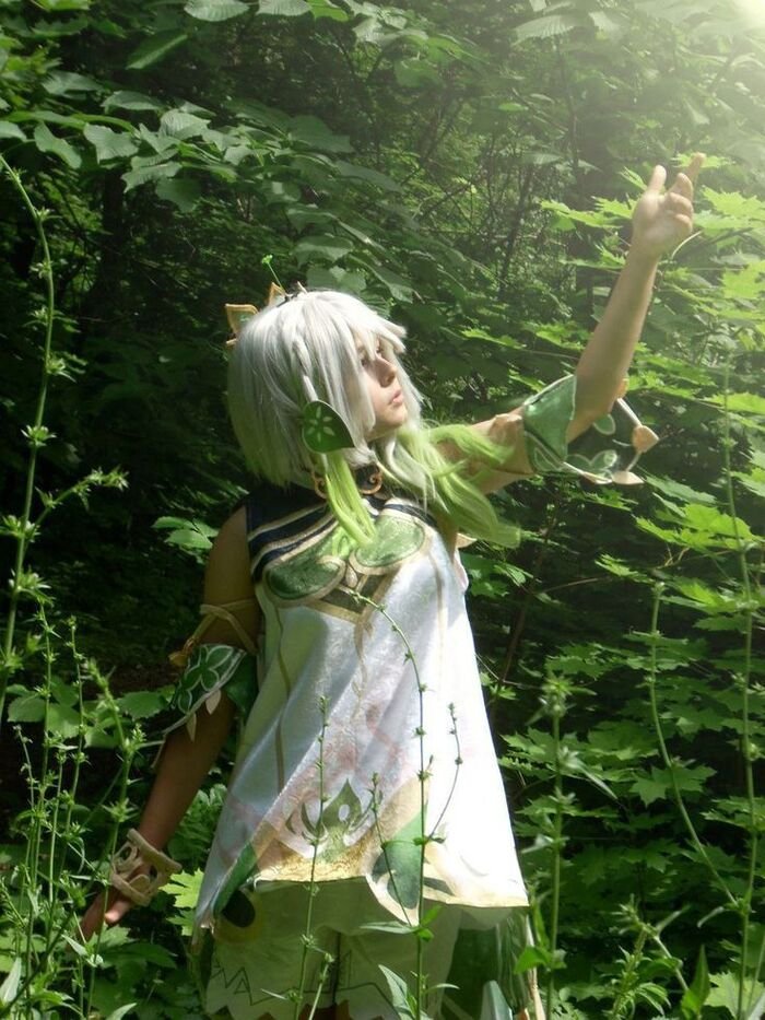 ảnh nahida cosplay đẹp ngầu