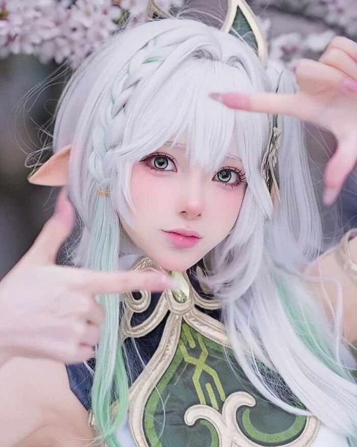 ảnh nahida cosplay đẹp xinh