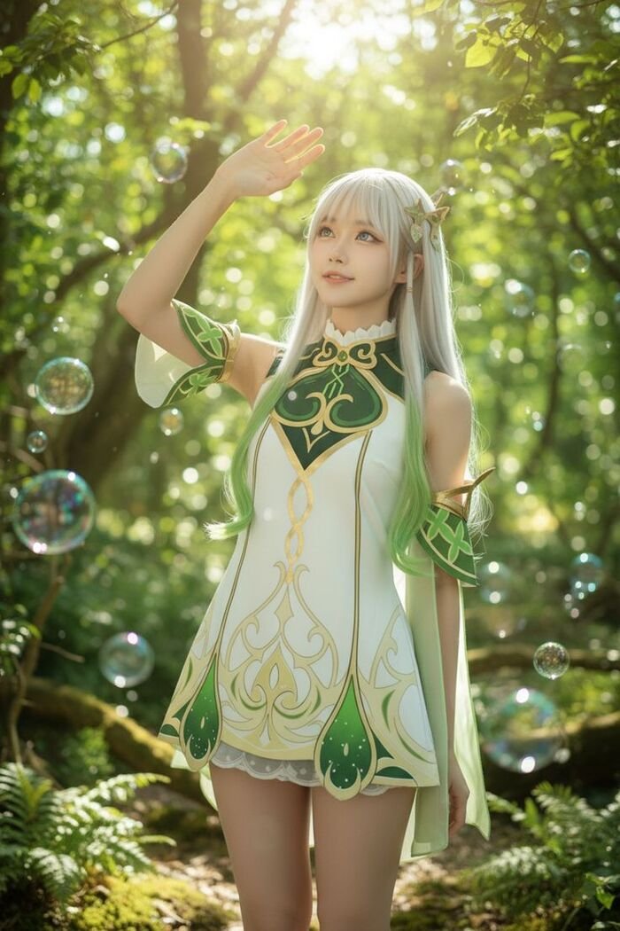ảnh nahida cosplay hot trend