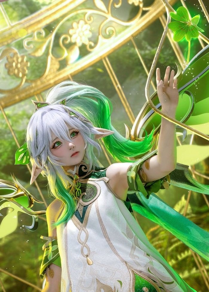 ảnh nahida cosplay siêu cute