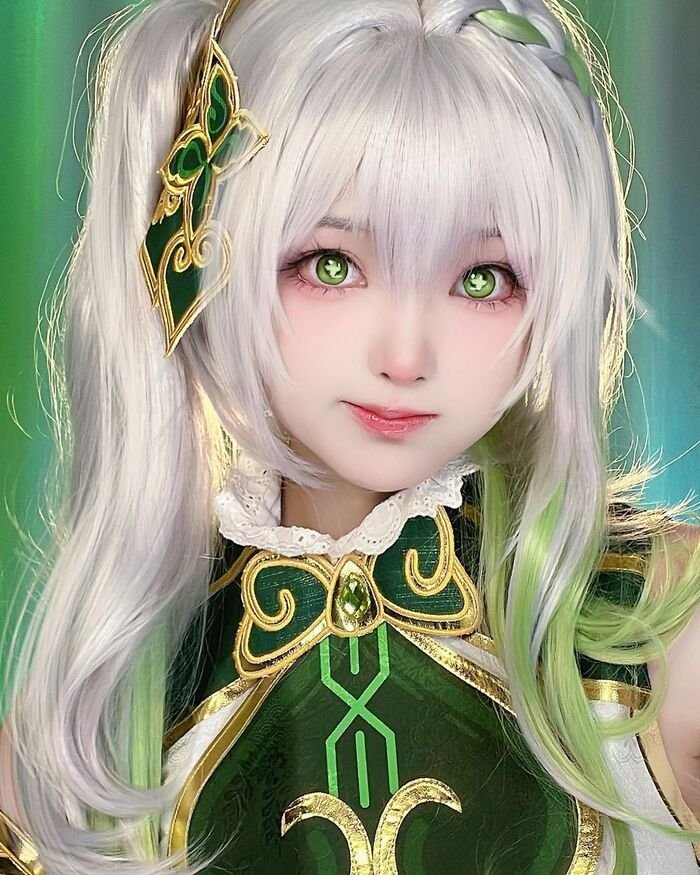ảnh nahida cosplay siêu ngầu