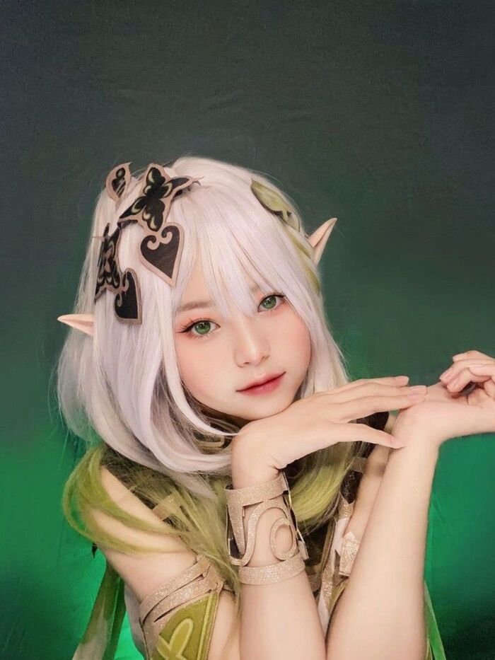 ảnh nahida cosplay xinh nhất