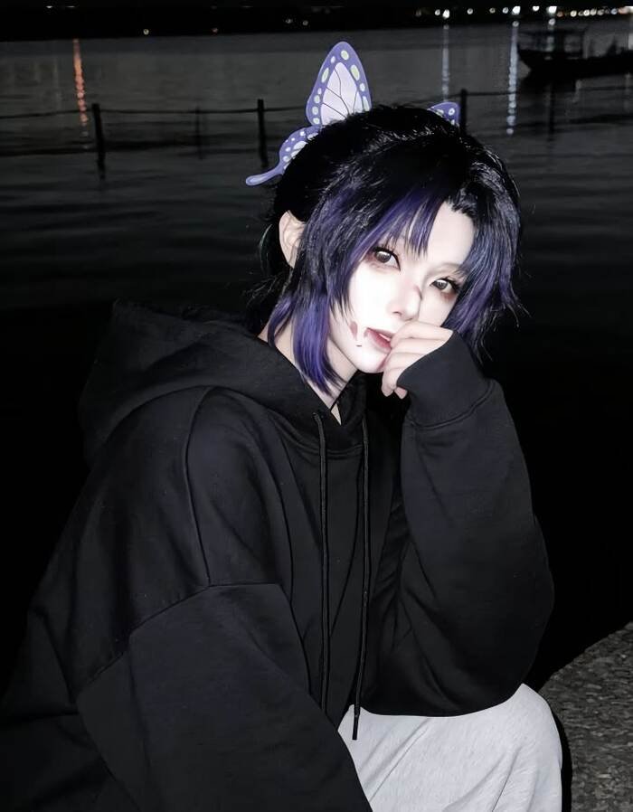 ảnh shinobu cosplay cute đẹp