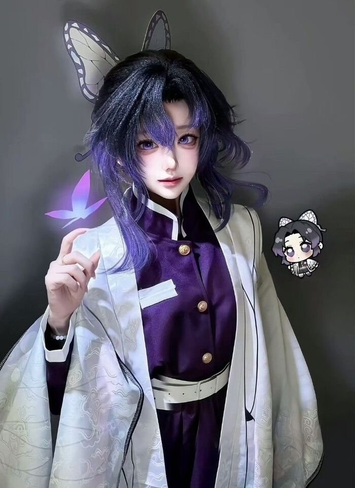ảnh shinobu cosplay đẹp nhất