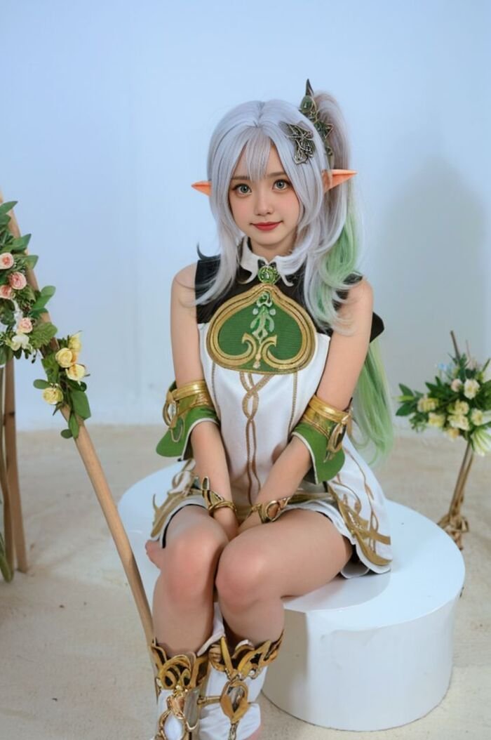 hình ảnh nahida cosplay đẹp