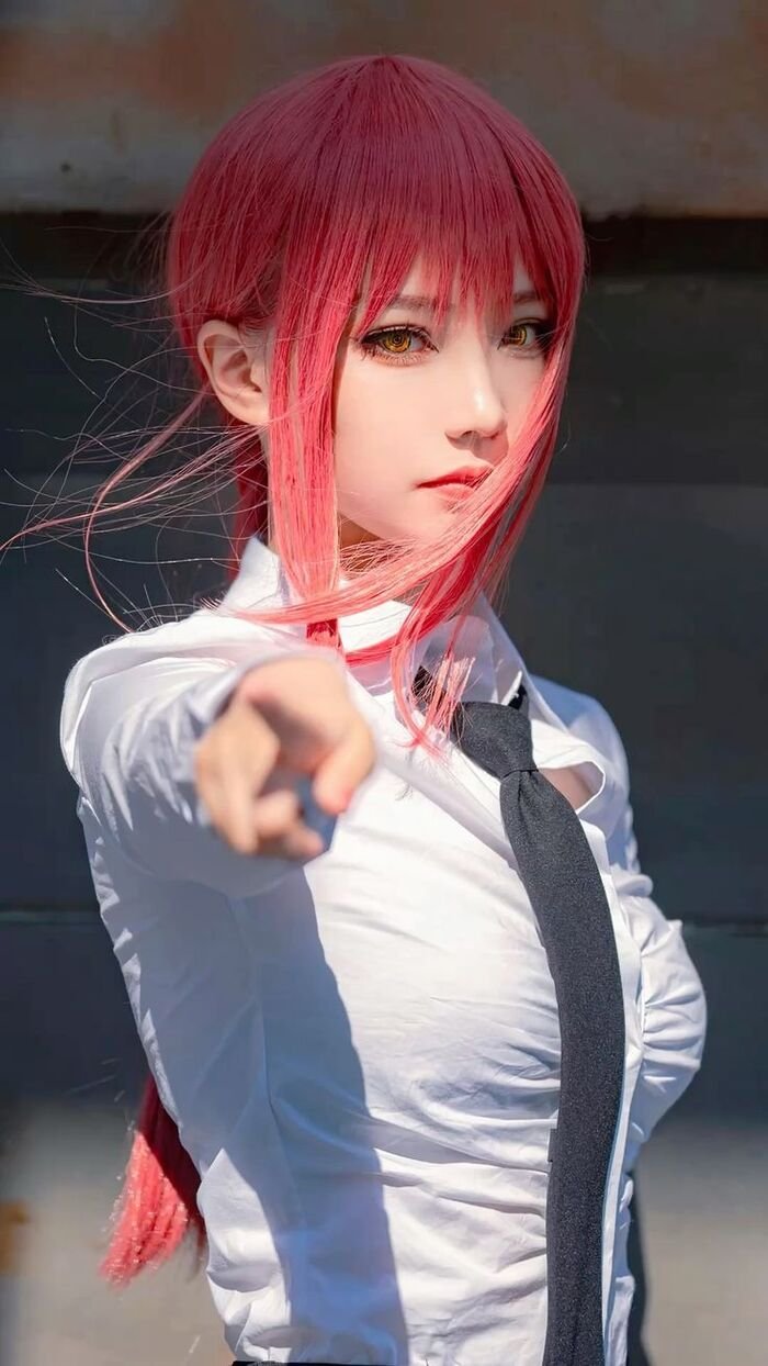 makima cosplay siêu chất