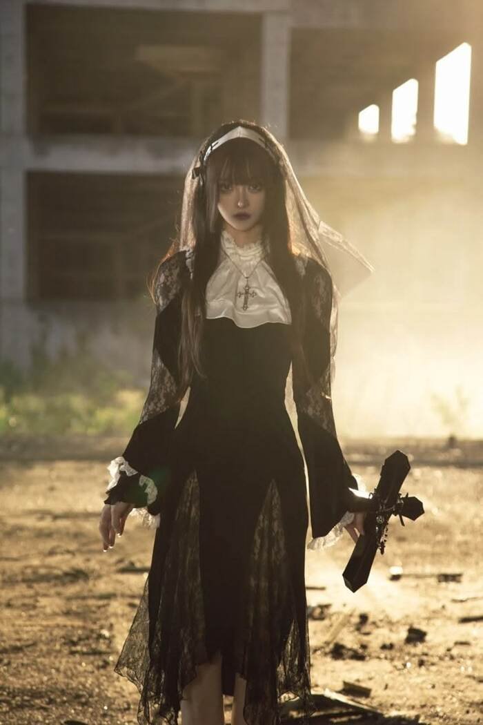ảnh cosplay ma nữ đẹp ngầu