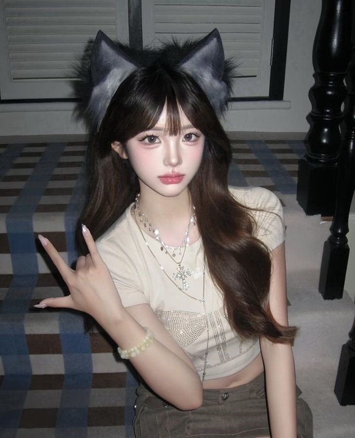 ảnh cosplay mèo cute