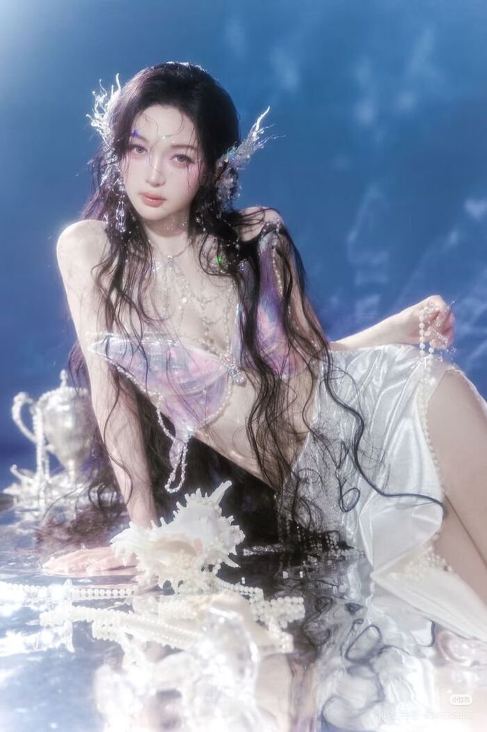 ảnh cosplay nàng tiên cá ảo diệu