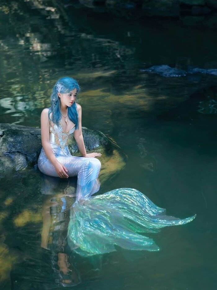 ảnh cosplay nàng tiên cá slay siêu đẹp