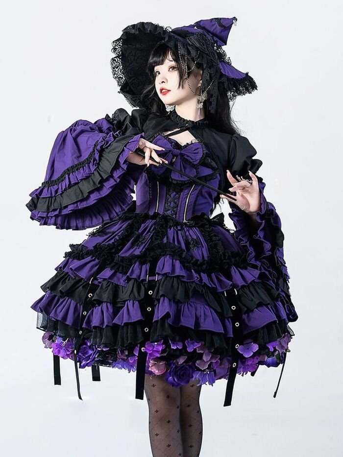 ảnh cosplay phù thủy siêu ngầu